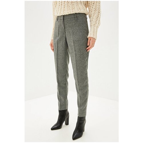 фото Брюки baon тёплые брюки в мелкую клетку (арт. baon b299547)