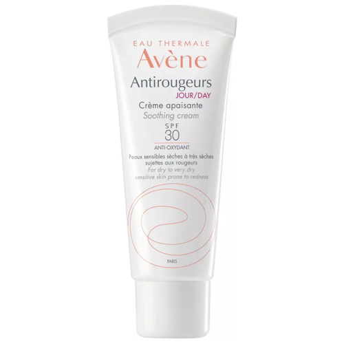 avene antirougeurs jour day дневной увлажняющий крем spf 30 40 мл AVENE Antirougeurs Jour Дневной увлажняющий крем для лица от покраснений кожи SPF 30, 40 мл