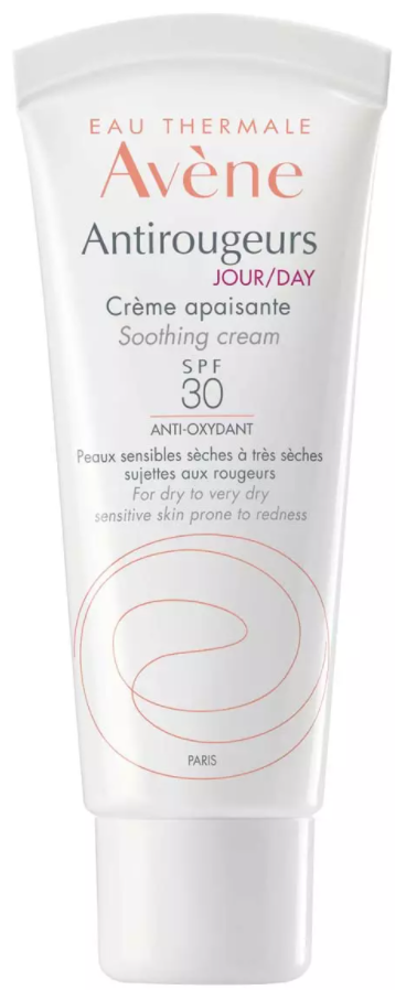 AVENE Antirougeurs Jour Дневной увлажняющий крем для лица от покраснений кожи SPF 30