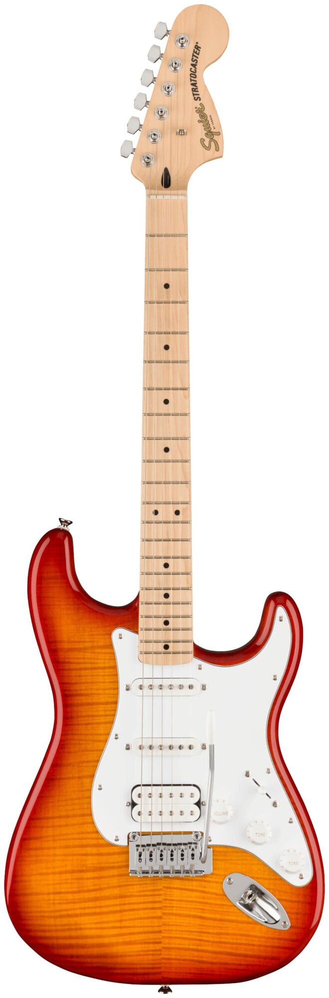 Электрогитары FENDER SQUIER Affinity Stratocaster FMT HSS MN SSB