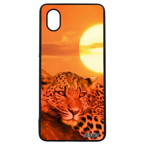 фото Защитный чехол на телефон // samsung galaxy a01 // "леопард" африка зверь, utaupia, цветной