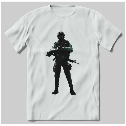 фото Футболка с принтом raimbow six siege - 29 brut-shop