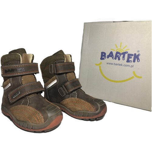 фото Осенние ботинки bartek 22 размер, светло-коричневые