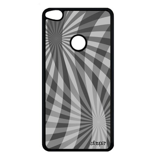 фото Защитный чехол на смартфон // huawei p8 lite 2017 // "спирали" эффект стиль, utaupia, серый