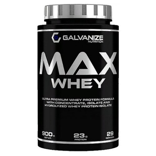 Протеин GALVANIZE Max Whey, 900 гр., бурбонская ваниль