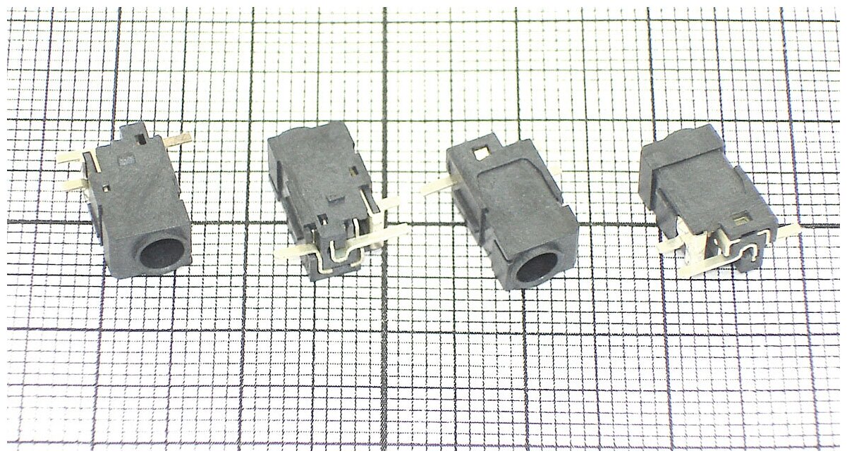 Разъем питания (гнездо зарядки) для планшета №13, 1.3х3.7мм