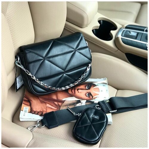 фото Сумка женская 9548b9652 black polina & eiterou