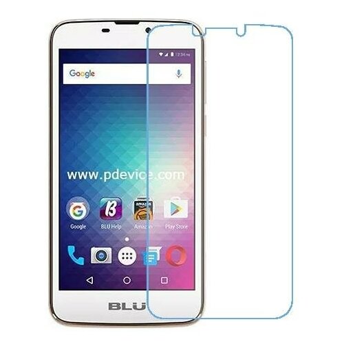 BLU Studio J5 защитный экран из нано стекла 9H одна штука