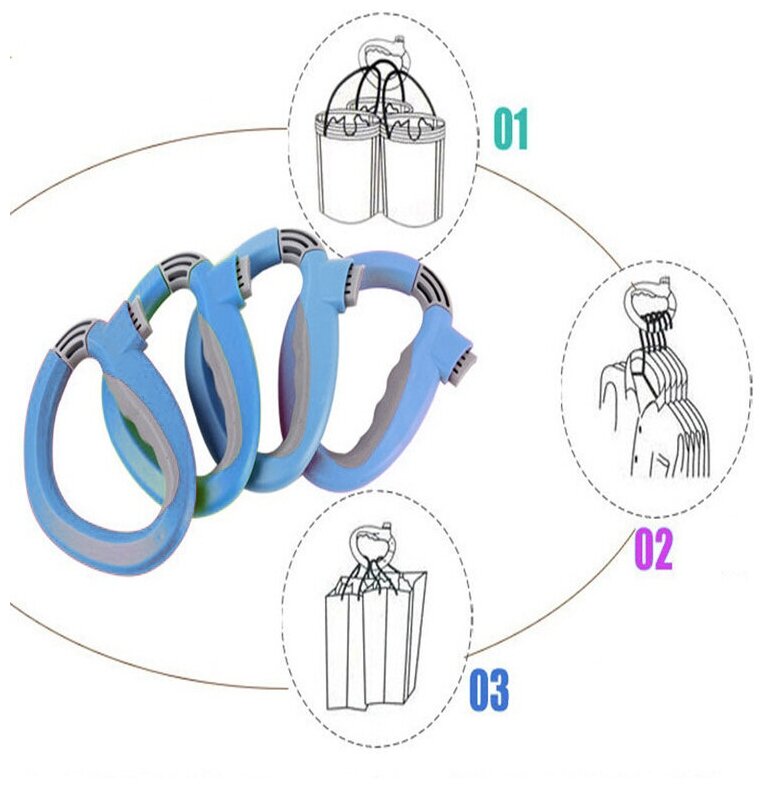 Ручка для переноски пакетов с зажимом - фотография № 2