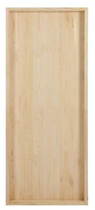 Дверной блок для бани, 190×80см, из сосны, на клиньях, массив, "Добропаровъ" 5161079