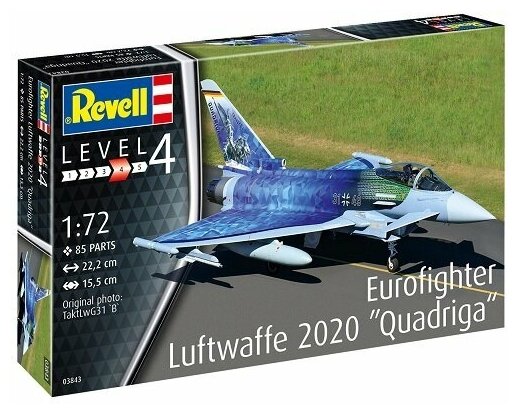 03843 Revell Истребитель Eurofighter Typhoon (1:72)