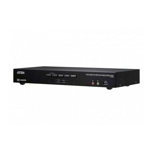 KVM-переключатель Переключатель ATEN на 4K HDMI Dual Display KVMP Switch 4-Port USB3.0