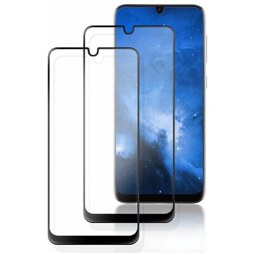 2 полноэкранных защитных стекла для Samsung Galaxy A22 / Защитное стекло на Самсунг Галакси А 22