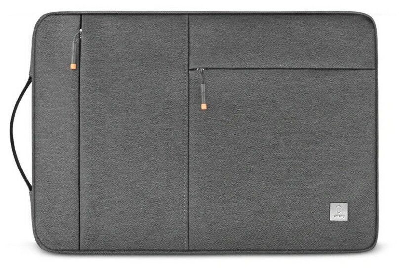 Чехол-сумка для ноутбука WiWU Alpha Slim Sleeve Bag 13" (133") серый