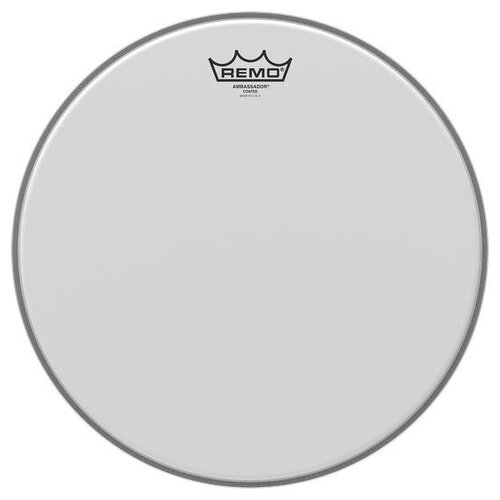комплект кожухов bx ags пластик темно серый 88001 0108 Remo Ambassador Coated BA-0108-00 пластик для барабана, 8'