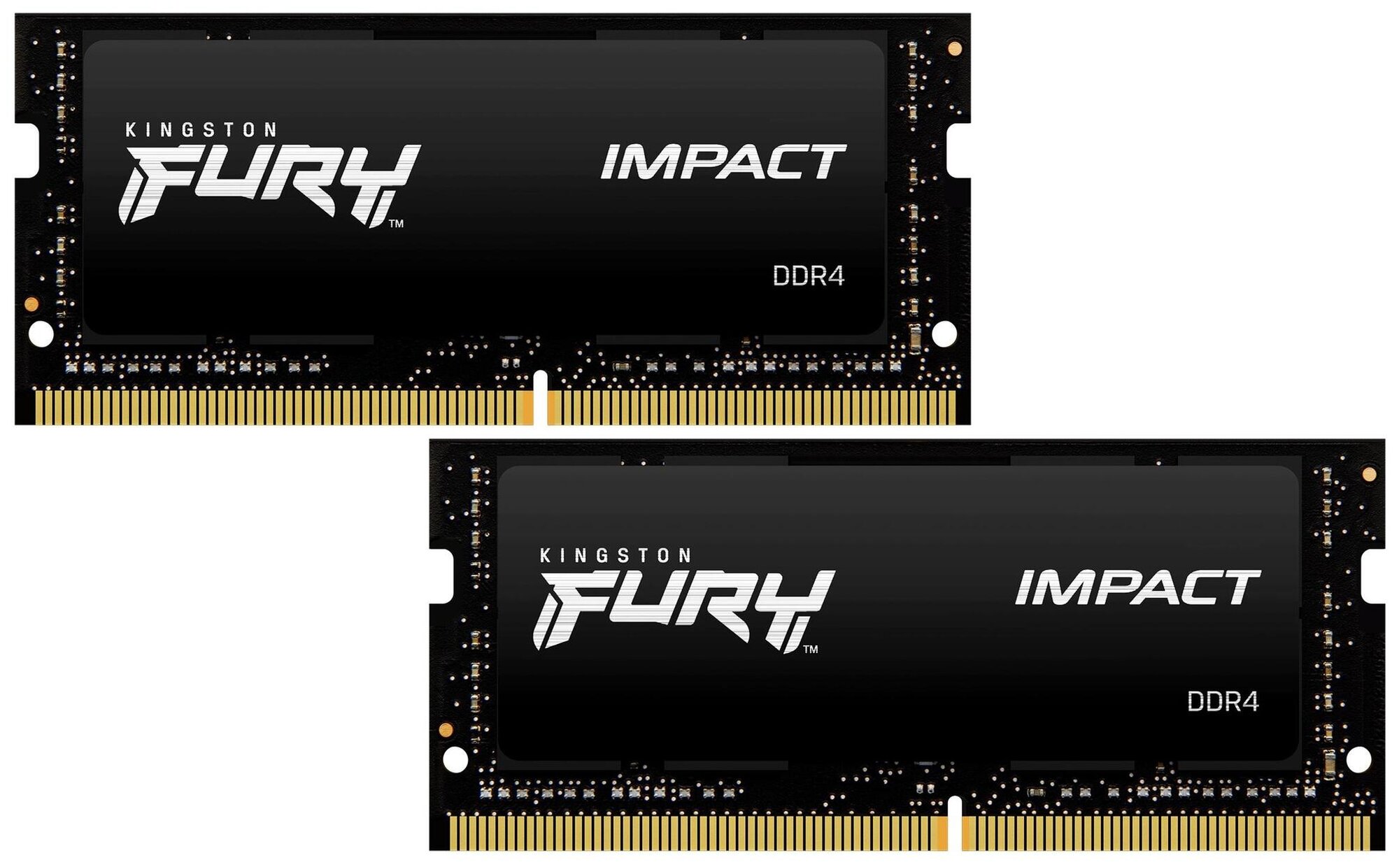 Оперативная память Kingston FURY Impact 64 ГБ (32 ГБ x 2 ) DDR4 3200 МГц SODIMM CL20