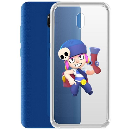 фото Чехол-накладка clear case brawl stars-пенни для xiaomi redmi 8a krutoff group