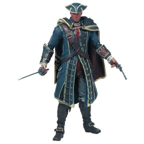 Фигурка Assassin's Creed Haytham Kenway Хэйтем Кенуэй (15см) фигурка ассасин крид эдвард кенуэй assassins creed оружие 15 см