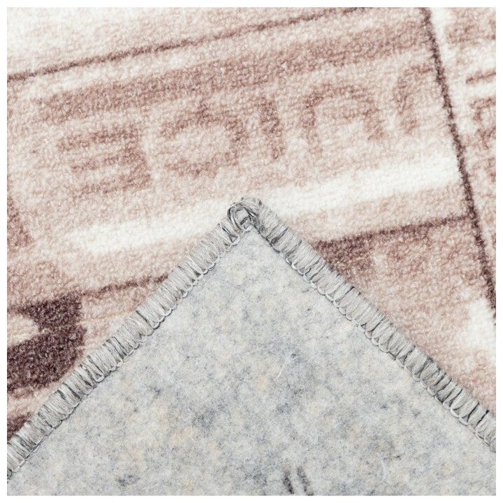 Витебские ковры Палас прямоугольный 80х125 см, 100% полиамид, войлок - фотография № 4