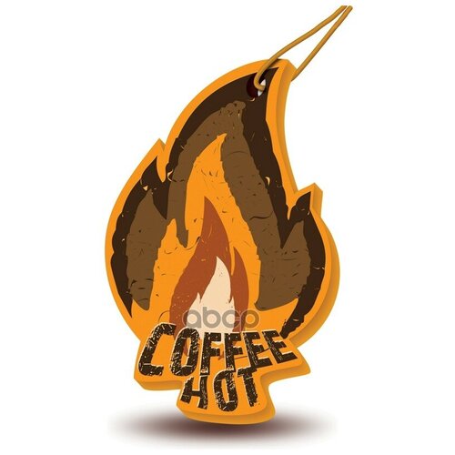 AVS A78542S A78542S_ароматизатор! fire fresh аром. coffee hot/ кофе бумажные\