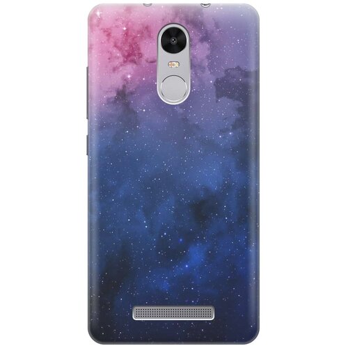фото Силиконовый чехол на xiaomi redmi note 3 / note 3 pro / сяоми редми ноут 3 / ноут 3 про с принтом "звездное зарево" gosso