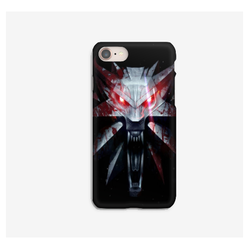 фото Силиконовый чехол ведьмак на apple iphone 7/ айфон 7 xcase