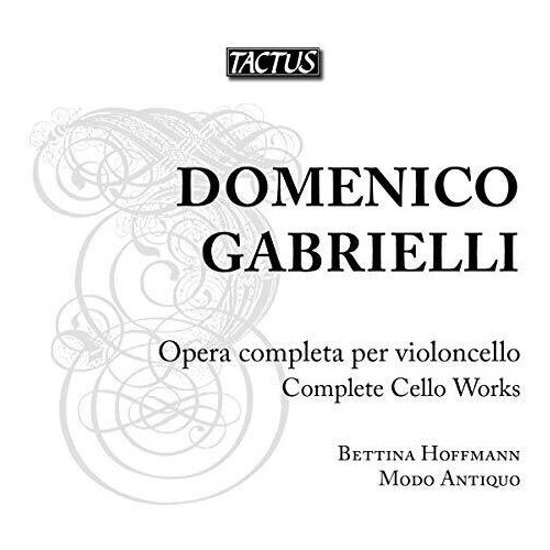 AUDIO CD Gabrielli: Complete Cello Works