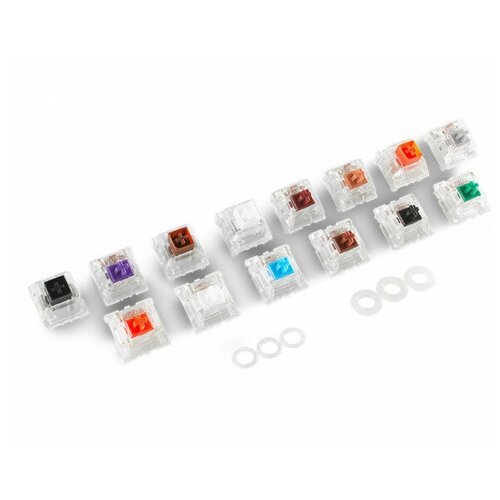 Комплект переключателей клавиш Glorious MX Switch Sample Pack 119000₽
