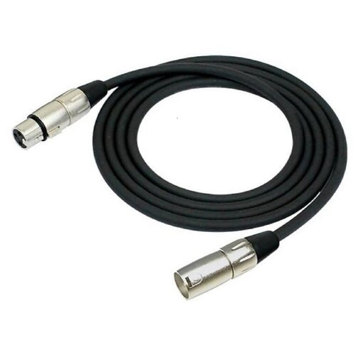 Кабель микрофонный Kirlin MPC-480-10 BK kirlin mp 483pr 10m кабель соединительный 10 метров xlr male 1 4 trs plug