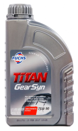 FUCHS TITAN GEAR SYN 75W-90 4l