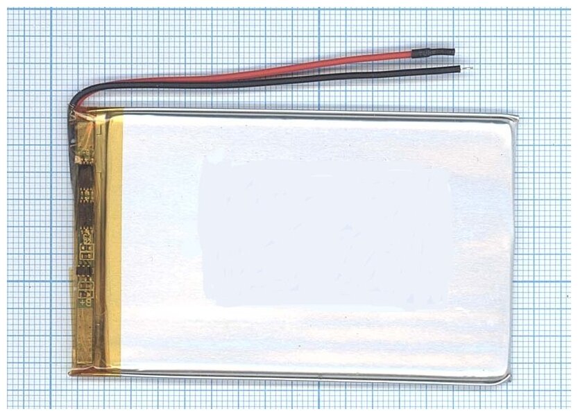 Аккумулятор Li-Pol (батарея) 3.5*50*80мм 2pin 3.7V/1100mAh