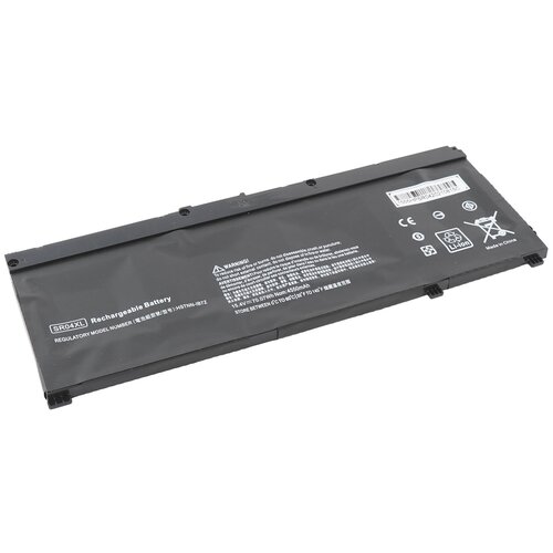 Аккумуляторная батарея SR04XL, HSTNN-IB7Z, HSTNN-IB72 для ноутбука HP Pavilion 15-CB, Omen 15 2018, 15-CE (15.2V 4000mAh)