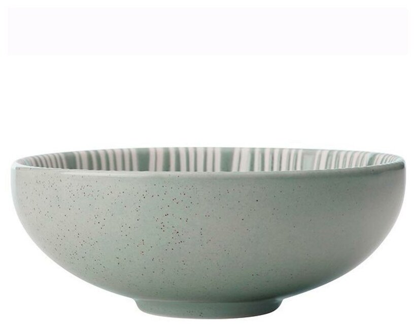 фото Салатник Maxwell & Williams, серо-зелёный, Solaris без инд. упаковки, фарфор, 15.5 см, 0.5 л (MW602-AX0318)