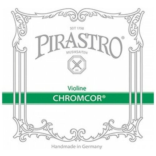 Струна E для скрипки Pirastro Chromcor Ball 319120 струна для скрипки pirastro chromcor 319420 соль g