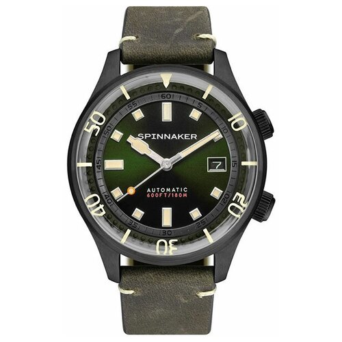 фото Наручные часы spinnaker sp-5062-04, серый, зеленый