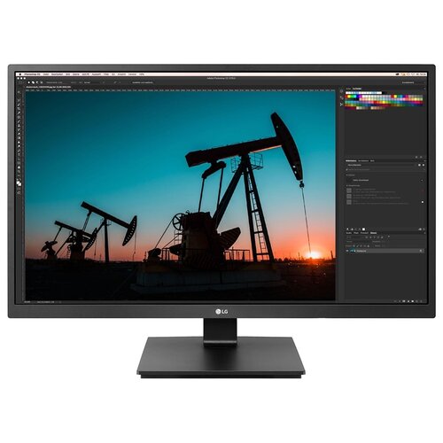 27 Монитор LG 27BN55U-B, 3840x2160, 60 Гц, IPS, черный