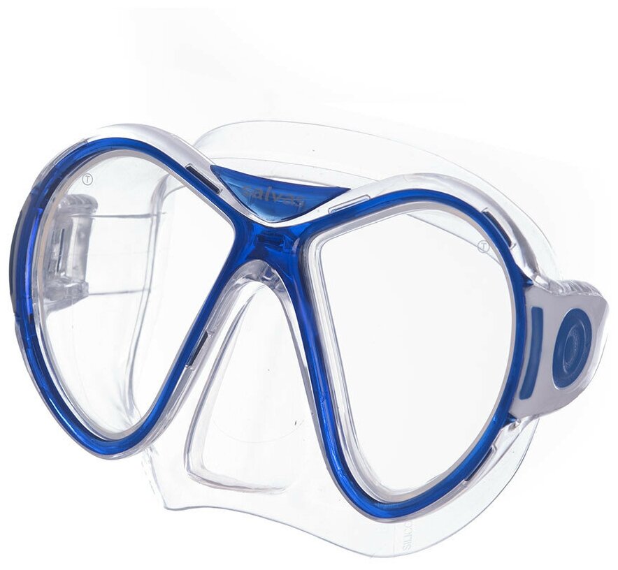 Маска для плавания SALVAS Kool Mask CA550S2TBSTH, размер взрослый, синяя