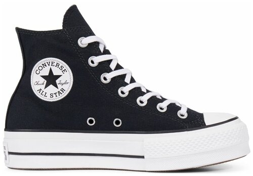 Кеды Converse Converse Chuck Taylor All Star Low Top, размер 35 EU, мультиколор, черный