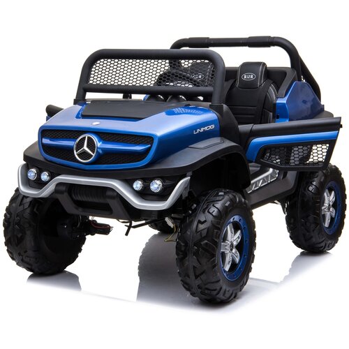 RiverToys Багги Mercedes-Benz Unimog Concept P555BP 4WD, синий глянец детский электромобиль багги mercedes p555bp белый