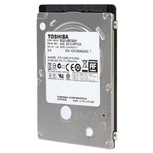 фото Toshiba жесткий диск nbook hdd 2.5" 500gb, sata-iii, toshiba sshd, 8gb slc nand, 32mb, 5400rpm #mq01abf050h