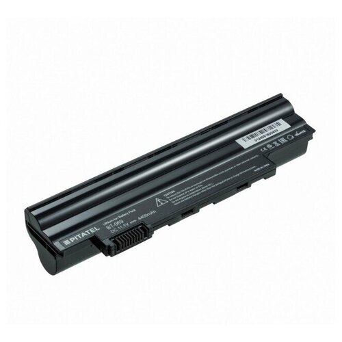 Аккумулятор для Acer AL10A31, AL10B31 (4400mAh), черный аккумулятор для acer aspire one d255 d260 al10a31 al10b31 al10g31 bt 00603 114 lc btp00 128 lc btp00 129