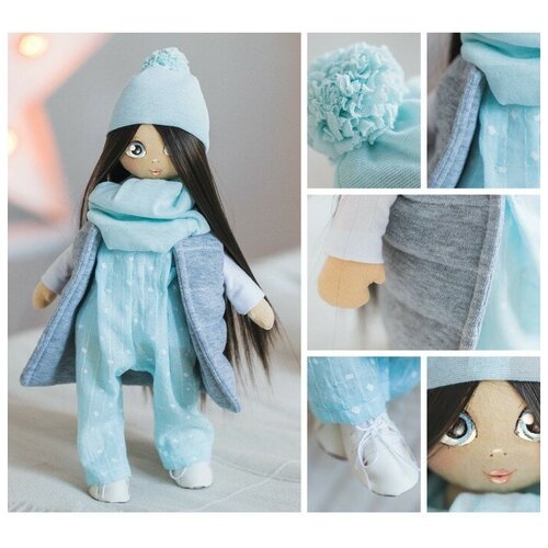 фото Интерьерная кукла «молли», набор для шитья, 18.9 × 22.5 × 2.5 см mikimarket