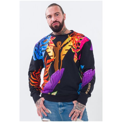 фото Худи, цвет черный микс, размер m carlo colucci