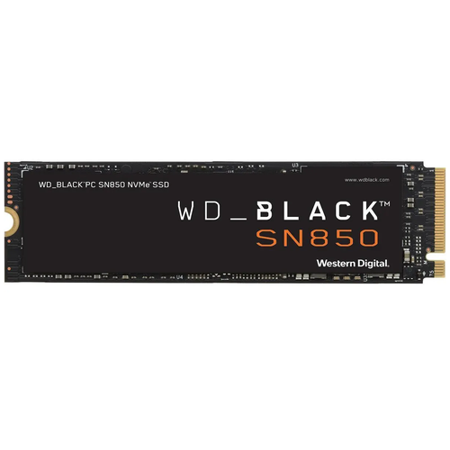 ssd western digital black sn850 1tb wds100t1x0e Твердотельный накопитель Western Digital WD Black SN850 NVMe 2 ТБ M.2 SN850 WDS200T1X0E-00AFY0