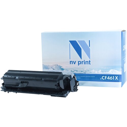 NV Print Картридж NVP совместимый NV-CF461X Cyan для HP Color Laser Jet M652DN/M653DN/M653X (22000k)