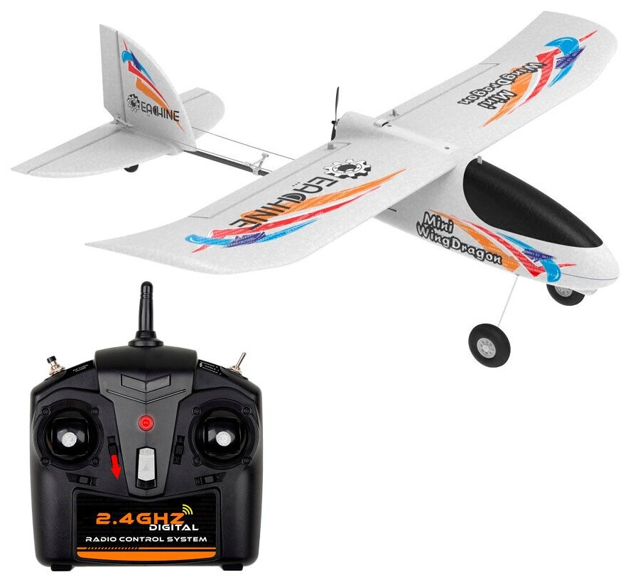 Радиоуправляемый самолет Eachine Mini Wing Dragon RTF 540 мм (готов к запуску)