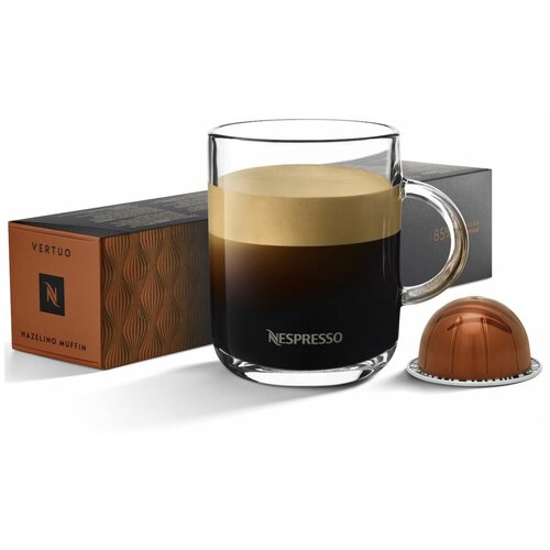 Оригинальные капсулы Nespresso, система Vertuo вкус Hazelino Muffin