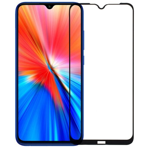 Защитное стекло / бронестекло для Xiaomi Redmi Note 8 полное покрытие черное