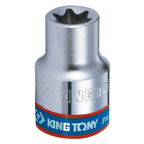 головка торцевая torx е10 1 2 Головка торцевая TORX Е-стандарт 3/8, Е10, 28 мм KING TONY 337510M
