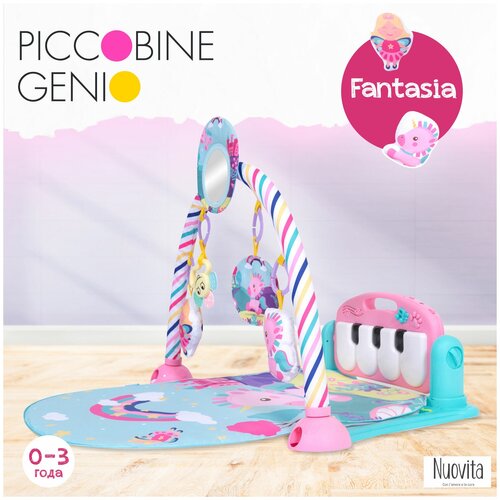 Игровой развивающий коврик Nuovita Piccobine Genio (Fantasia/Фантазия)